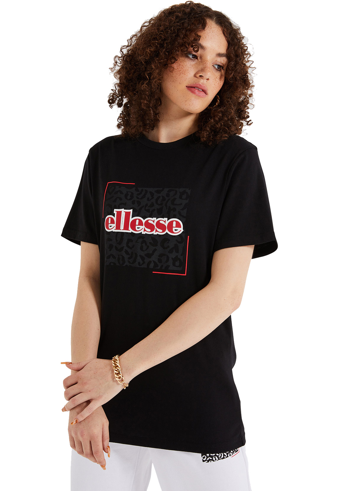 Ellesse Damen T-Shirt PADD TEE Black Schwarz günstig online kaufen