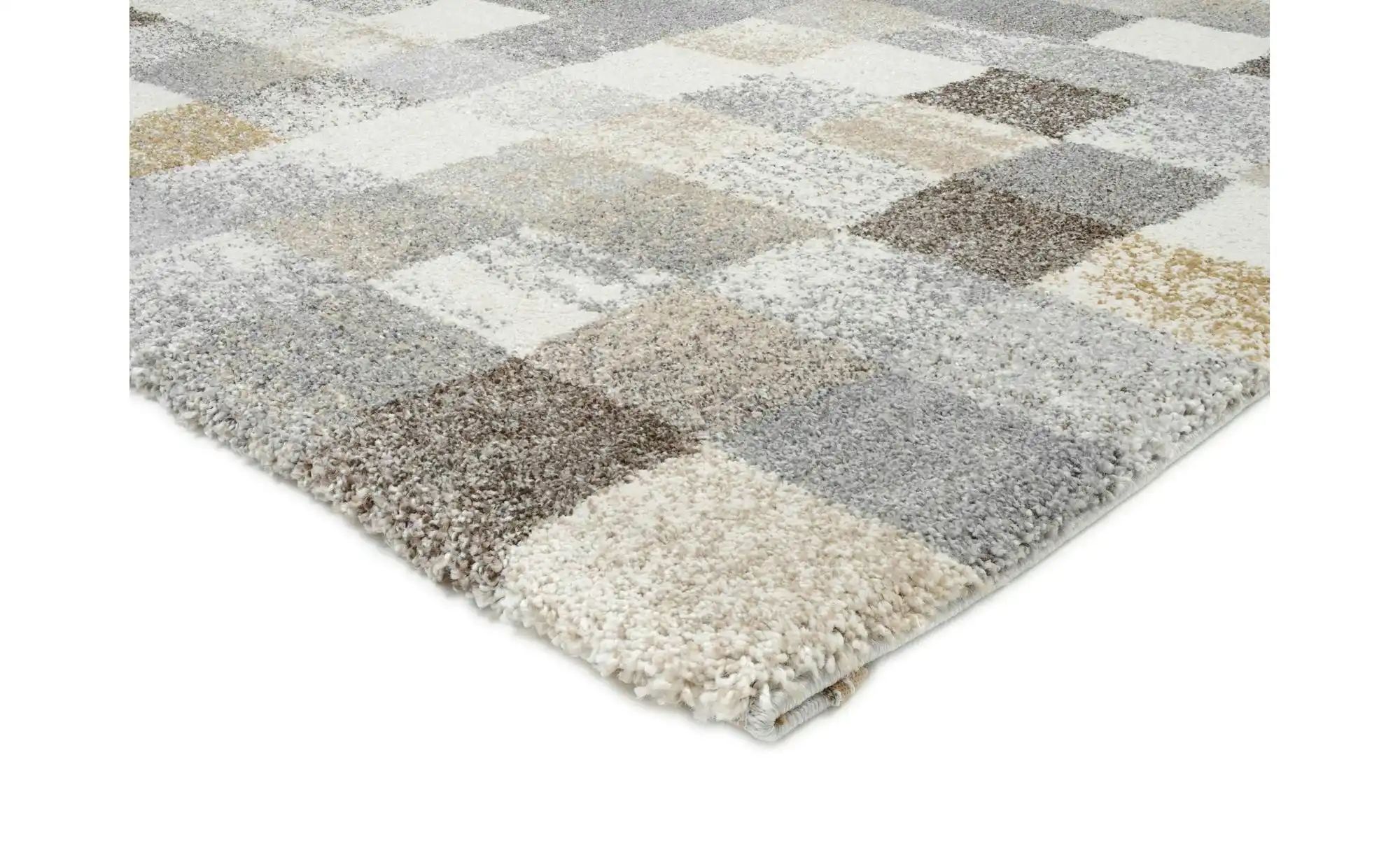 Kurzflorteppich   ¦ grau ¦ Synthetische Fasern ¦ Maße (cm): B: 200 H: 2 Tep günstig online kaufen