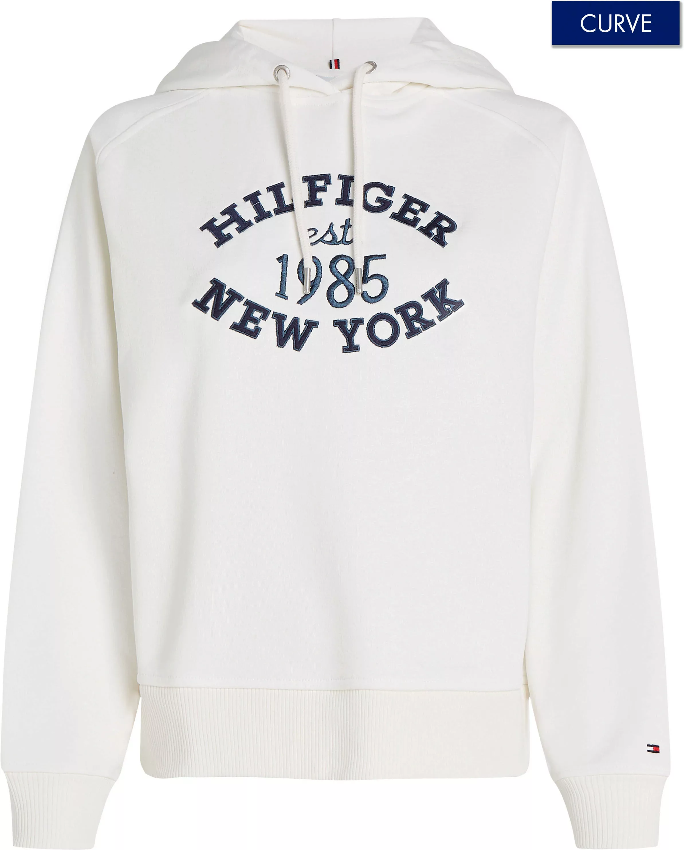 Tommy Hilfiger Curve Kapuzensweatshirt "CRV REG HILFIGER VARSITY HOODIE", G günstig online kaufen