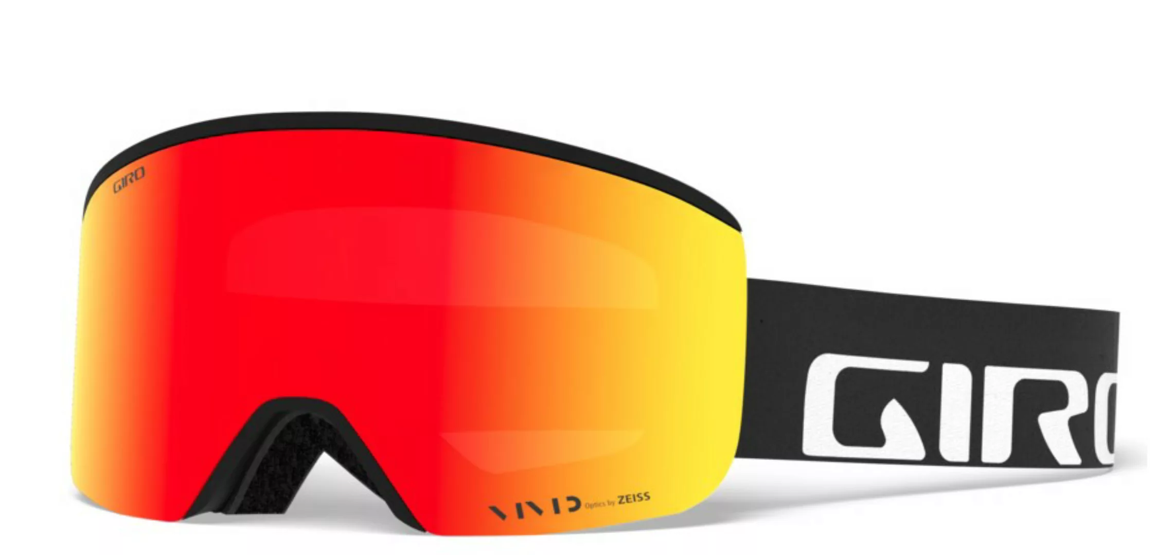 Giro Axis Goggle Black Wordmark Vivid Ember günstig online kaufen