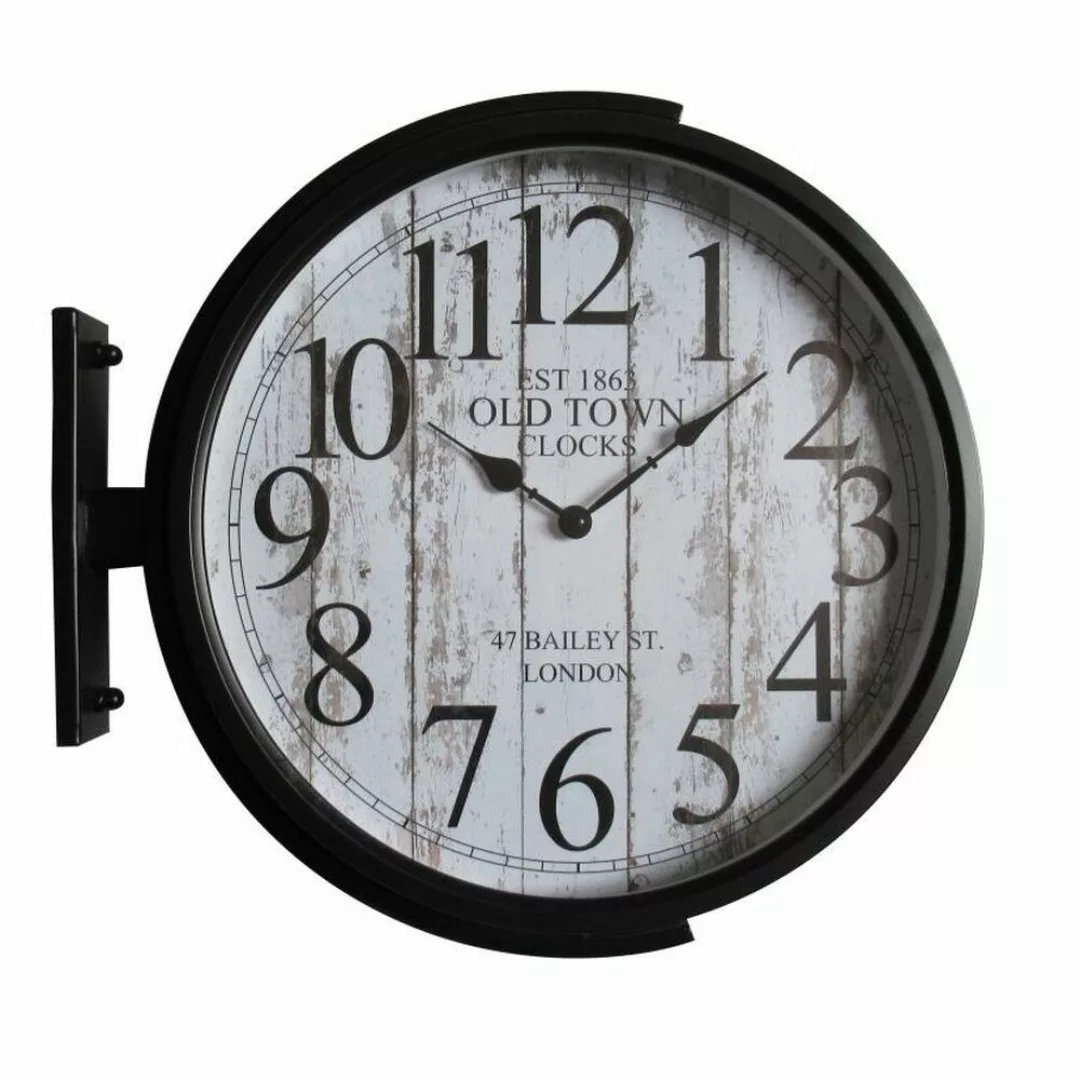 Wanduhr Dkd Home Decor Kristall Schwarz Golden Eisen Loft (1) (45 X 6 X 45 günstig online kaufen