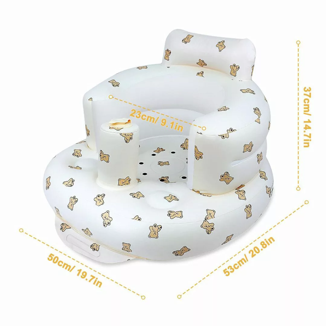 FOUORTUNATE-BEE Kinderstuhl Aufblasbarer Baby-Sitz für Babys günstig online kaufen