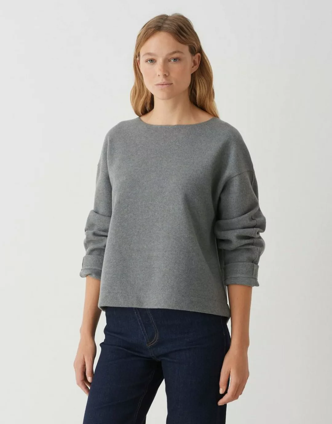 OPUS Sweater Gudila weite Passform Sweatware günstig online kaufen