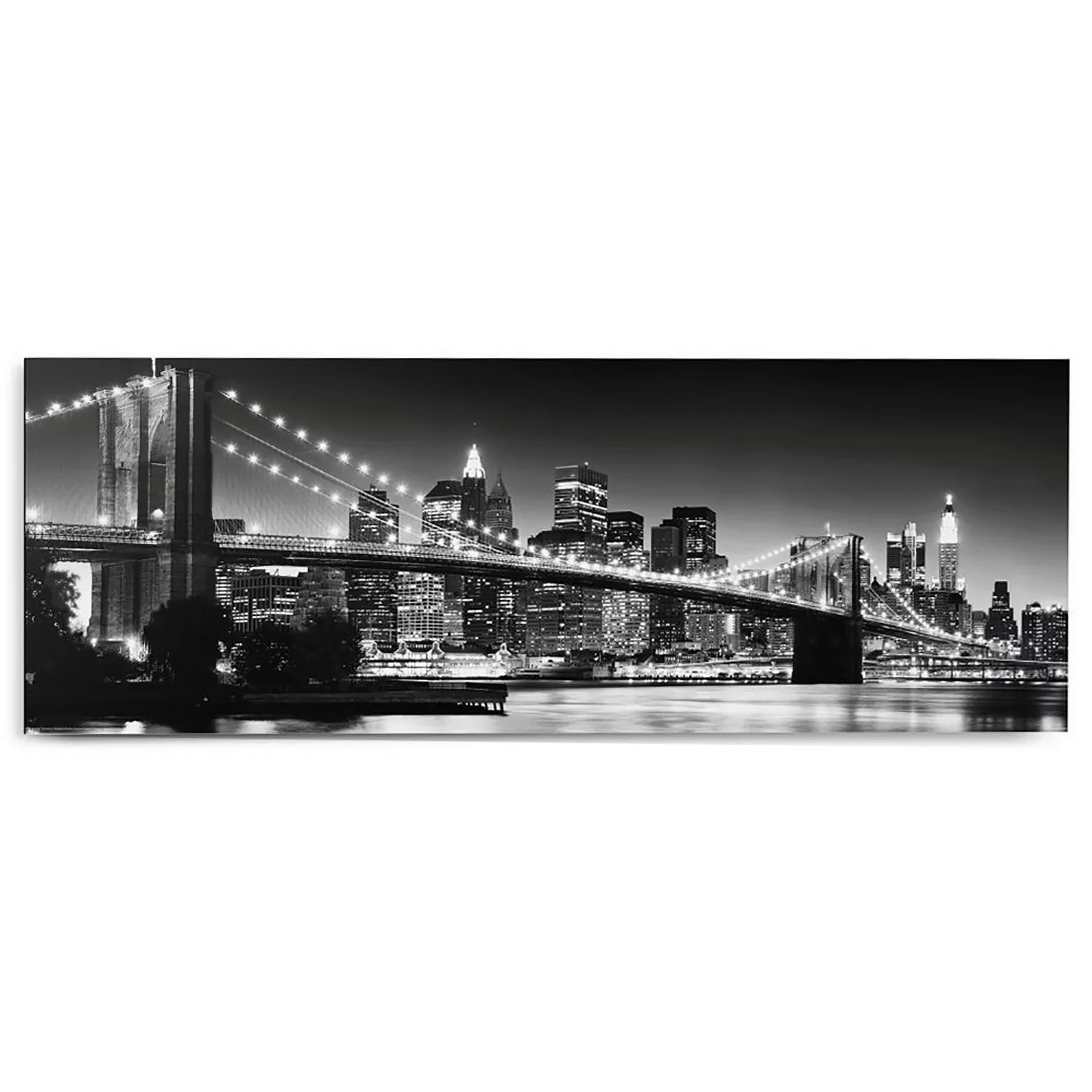 Reinders! Bild »New York - Brooklyn Bridge black &« günstig online kaufen