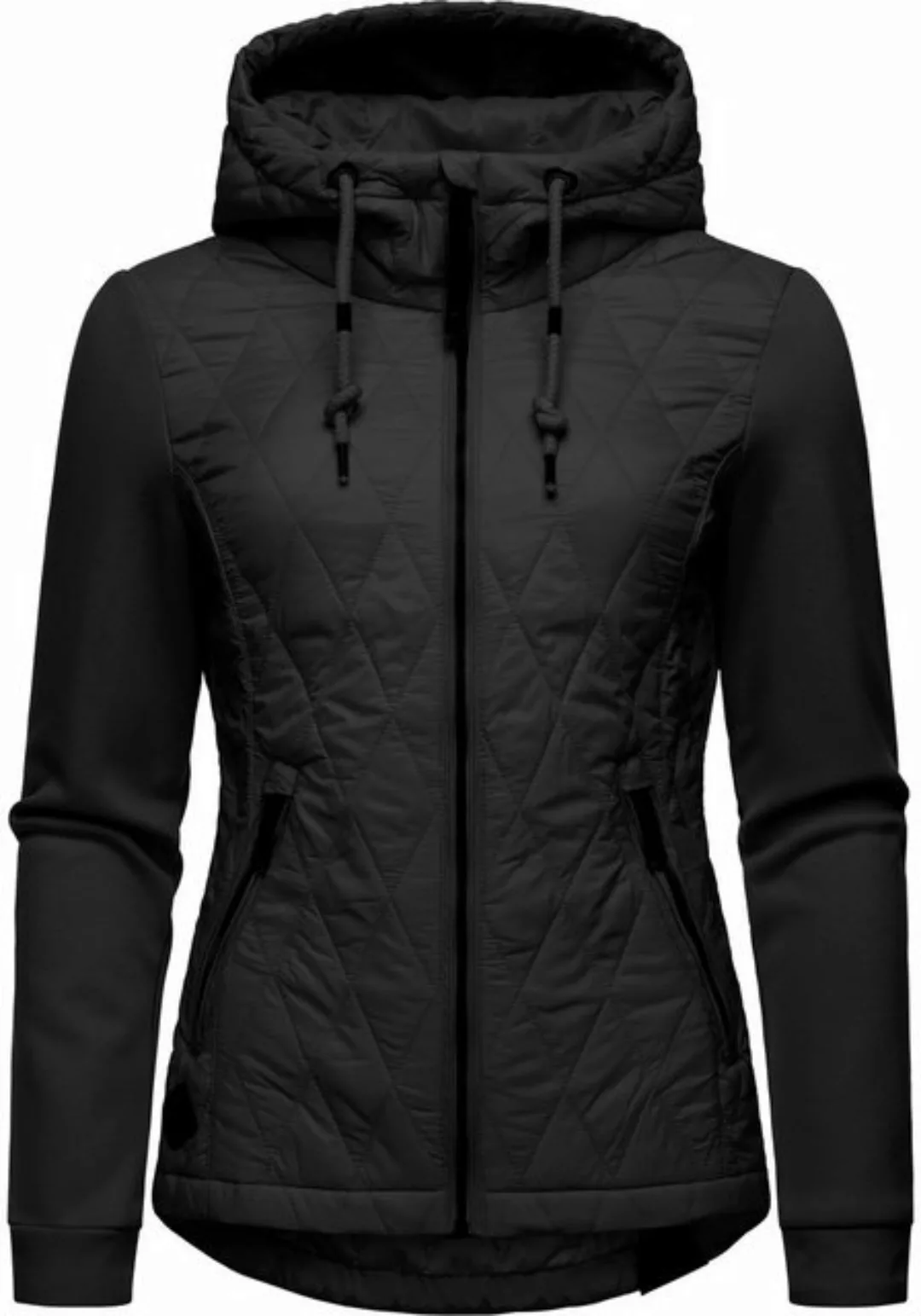 Ragwear Outdoorjacke Lucinda Steppjacke aus modernem Materialmix mit Kapuze günstig online kaufen