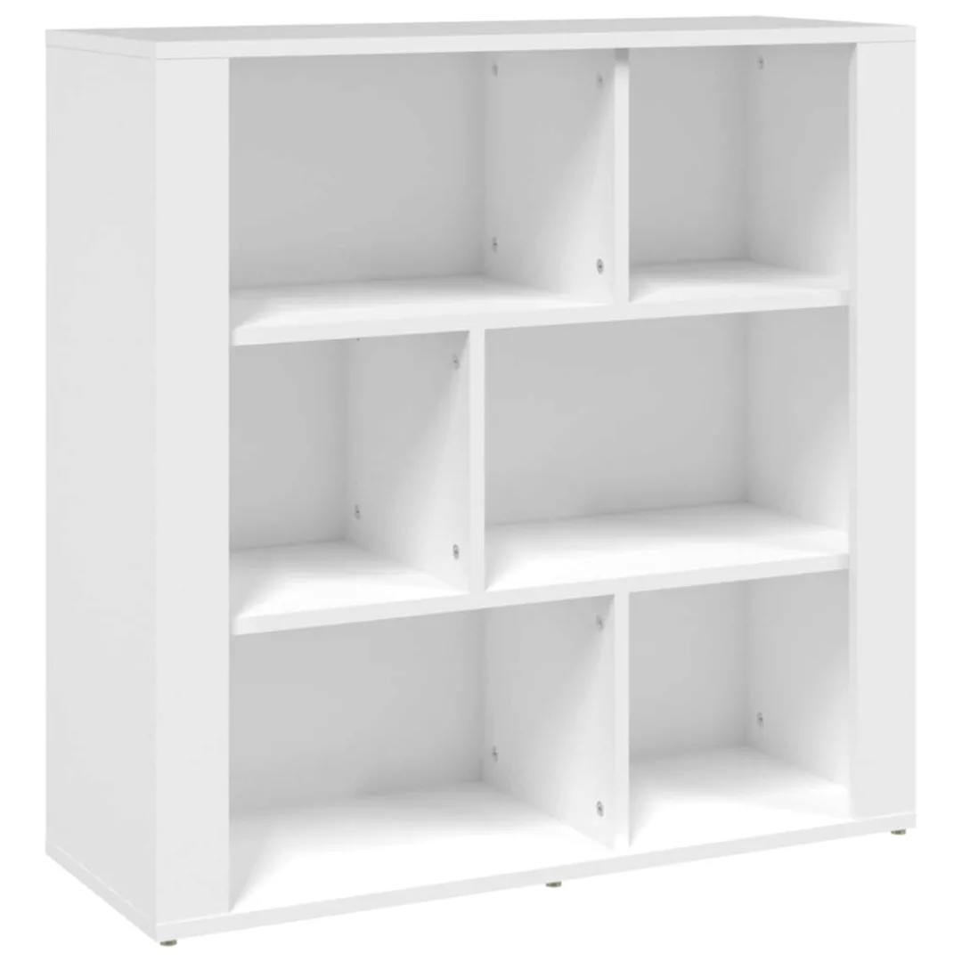 Vidaxl Sideboard Weiß 80x30x80 Cm Holzwerkstoff günstig online kaufen