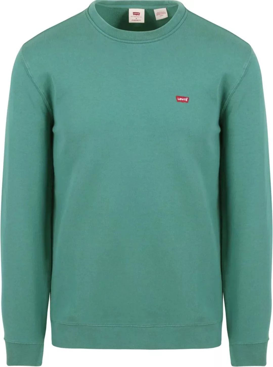 Levi's Sweater Logo Petrol Grün - Größe XL günstig online kaufen