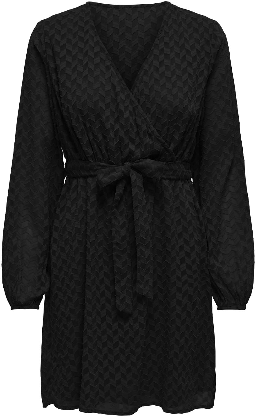 ONLY Wickelkleid ONLEMMERY LS V-NECK DRESS WVN günstig online kaufen