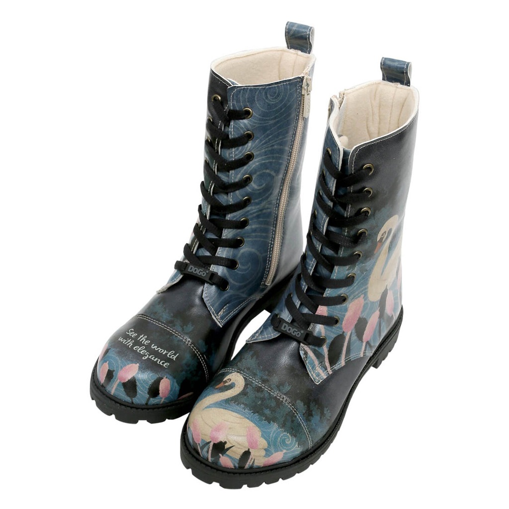 DOGO Schnürboots "Zipsy High-Top Boots With Elegance Damen Stiefeletten", H günstig online kaufen