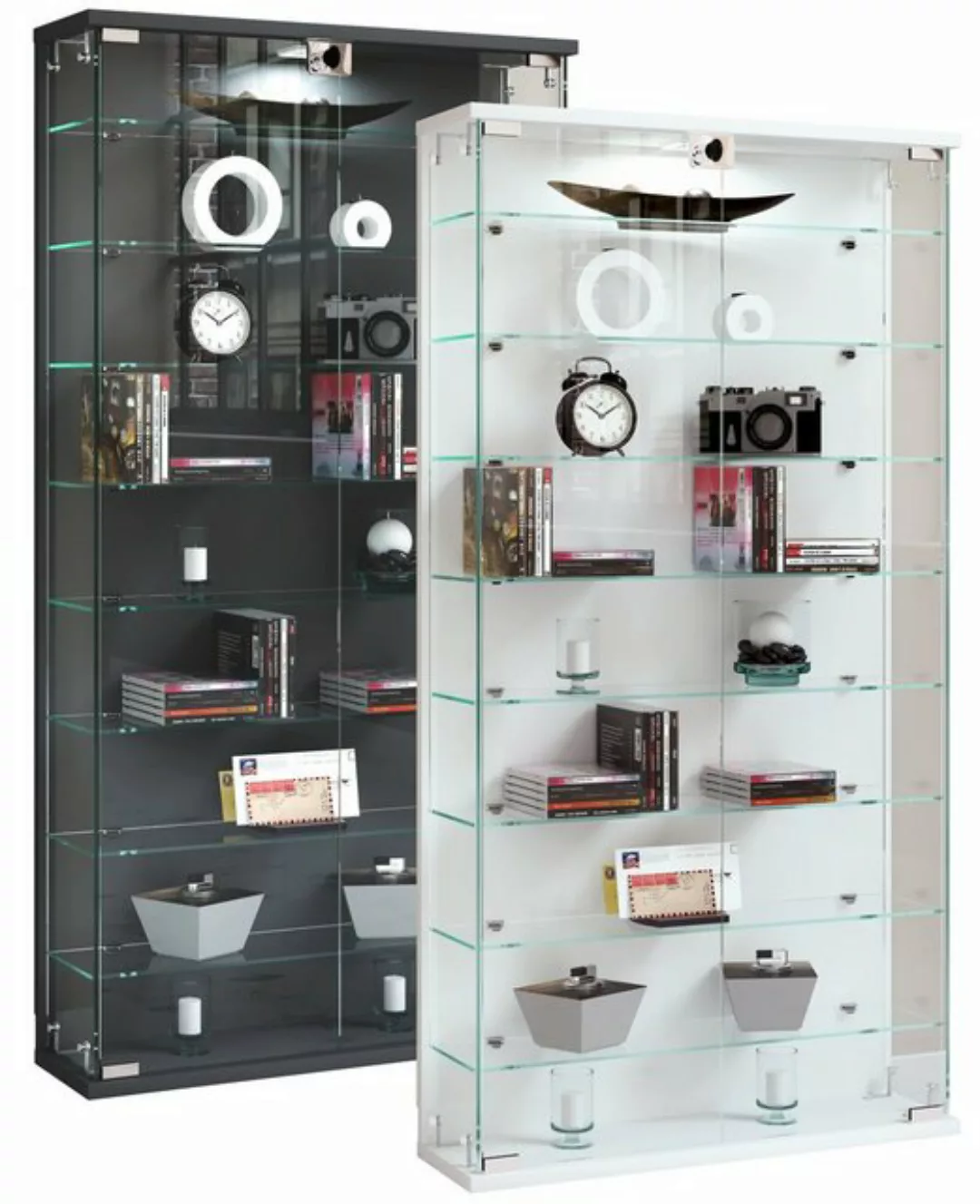 VCM Hängevitrine Wandvitrine Hängevitrine Glasvitrine Relas L (1-St) günstig online kaufen