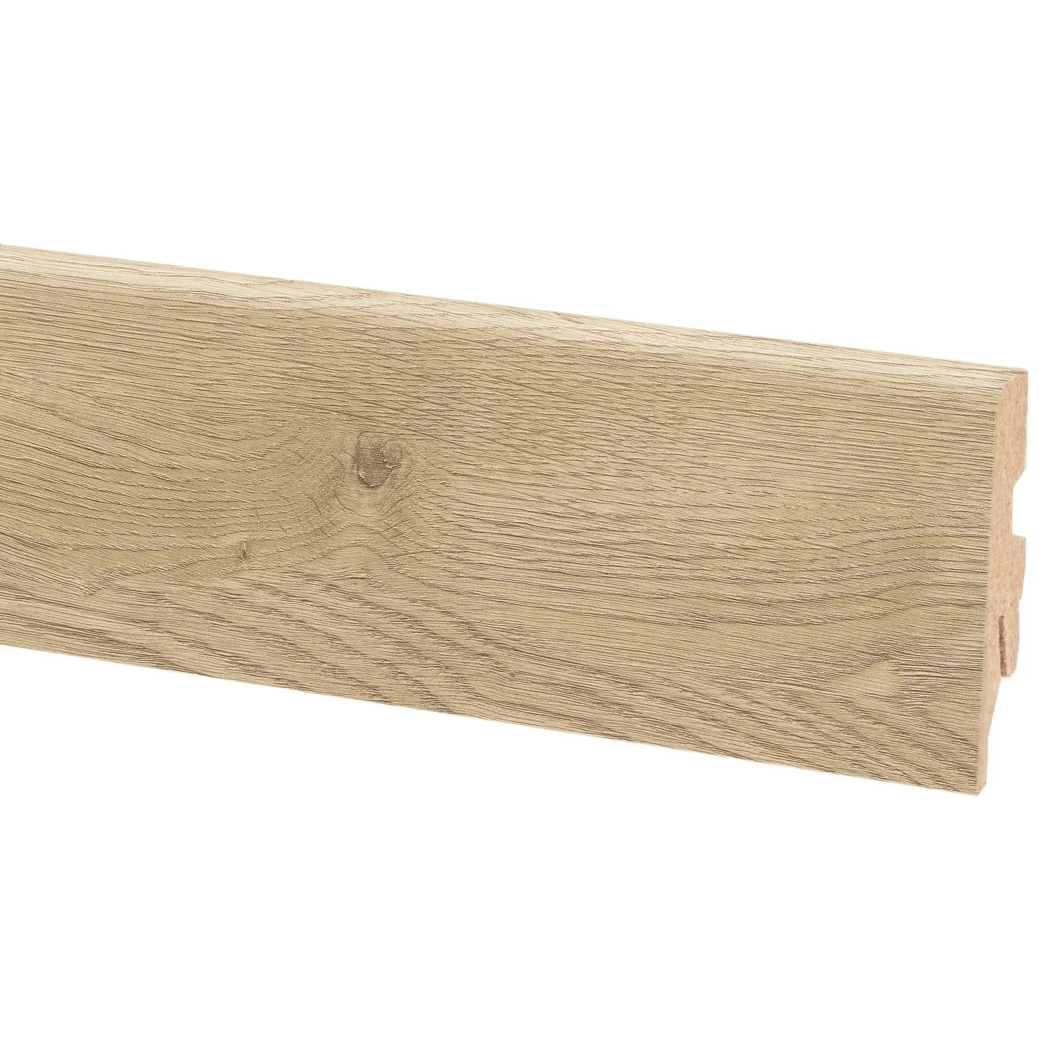 Sockelleiste Eiche Cordoba/California oak 60 mm x 20 mm Länge 2600 mm günstig online kaufen