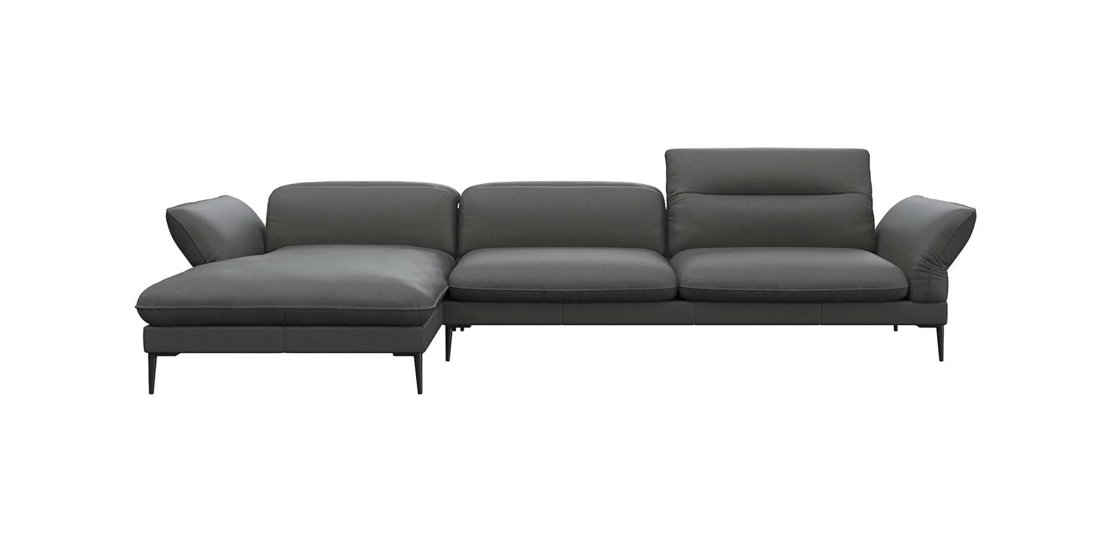 FLEXLUX Ecksofa »Salino, Funktionssofa mit Recamiere, Relaxsofa, Ecksofa«, günstig online kaufen