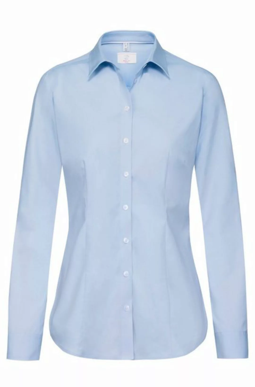 GREIFF Langarmbluse Greiff Corporate Bluse PREMIUM Damen OEKO TEX® Hellblau günstig online kaufen