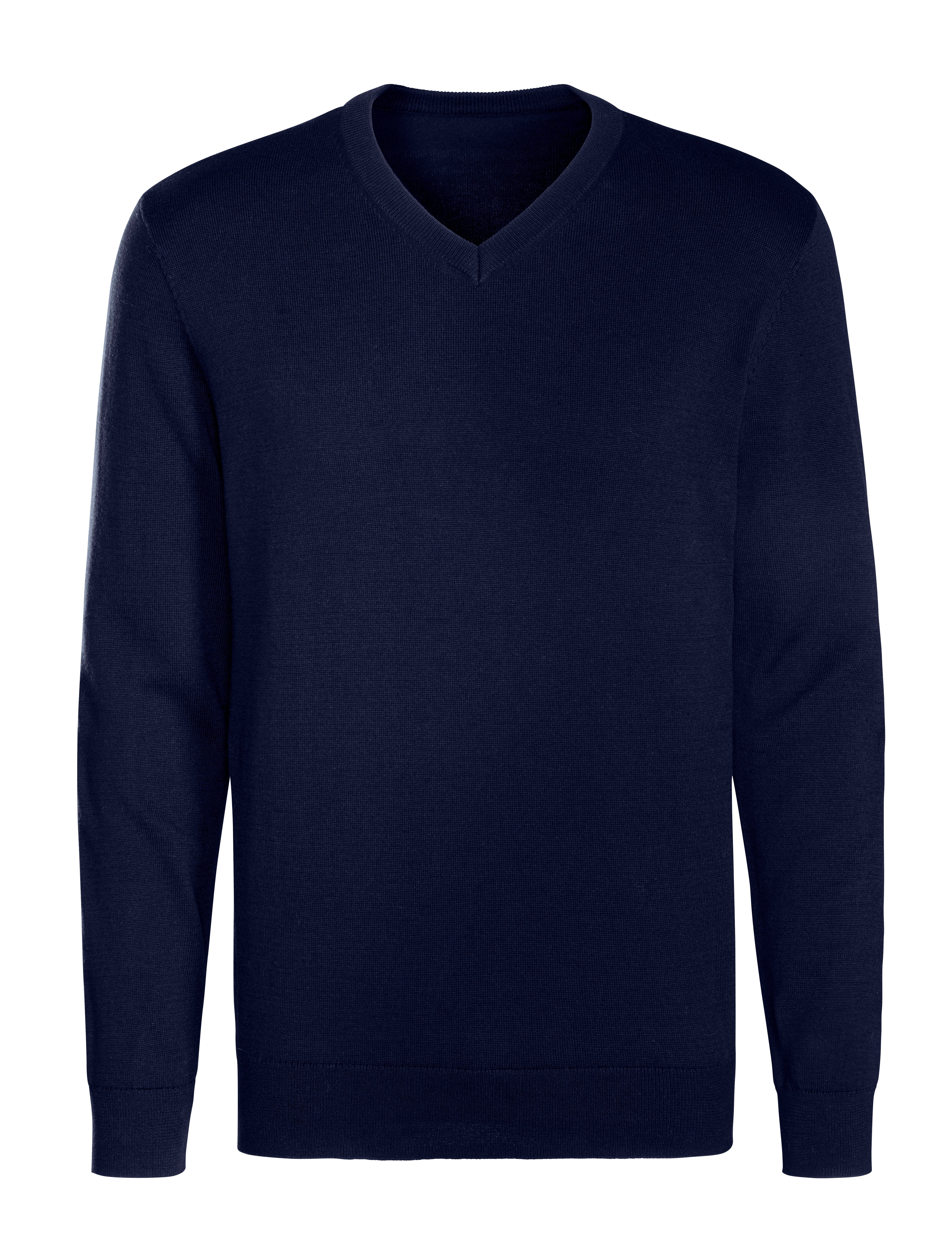 H.I.S Strickpullover, mit V-Ausschnitt, Pullover aus Feinstrick, Baumwollmi günstig online kaufen