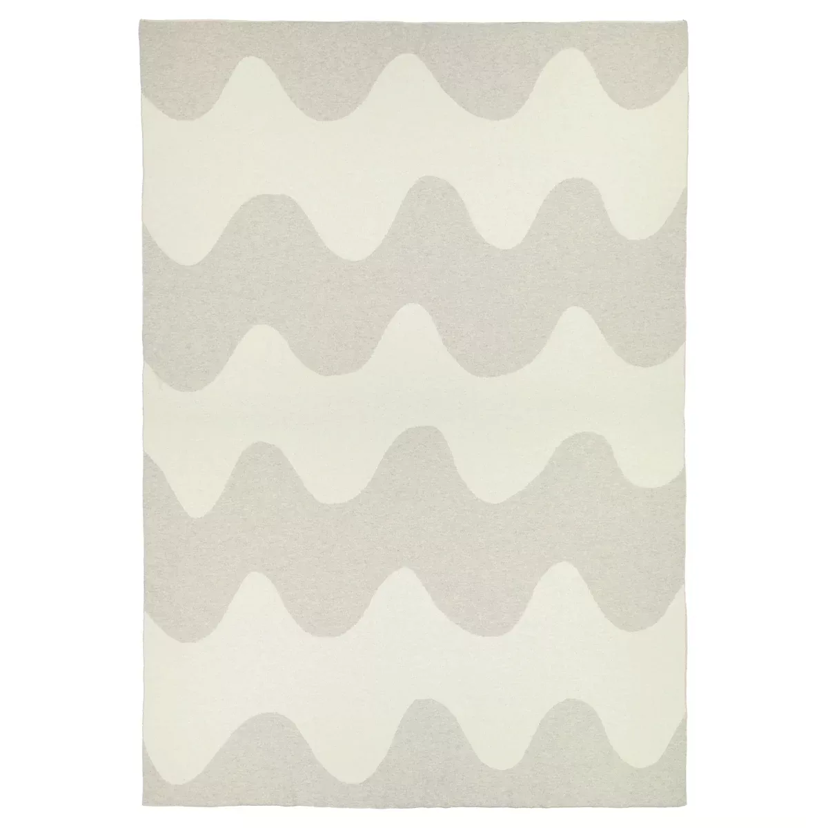Lokki Decke gestickt 130 x 180cm Beige-weiß günstig online kaufen