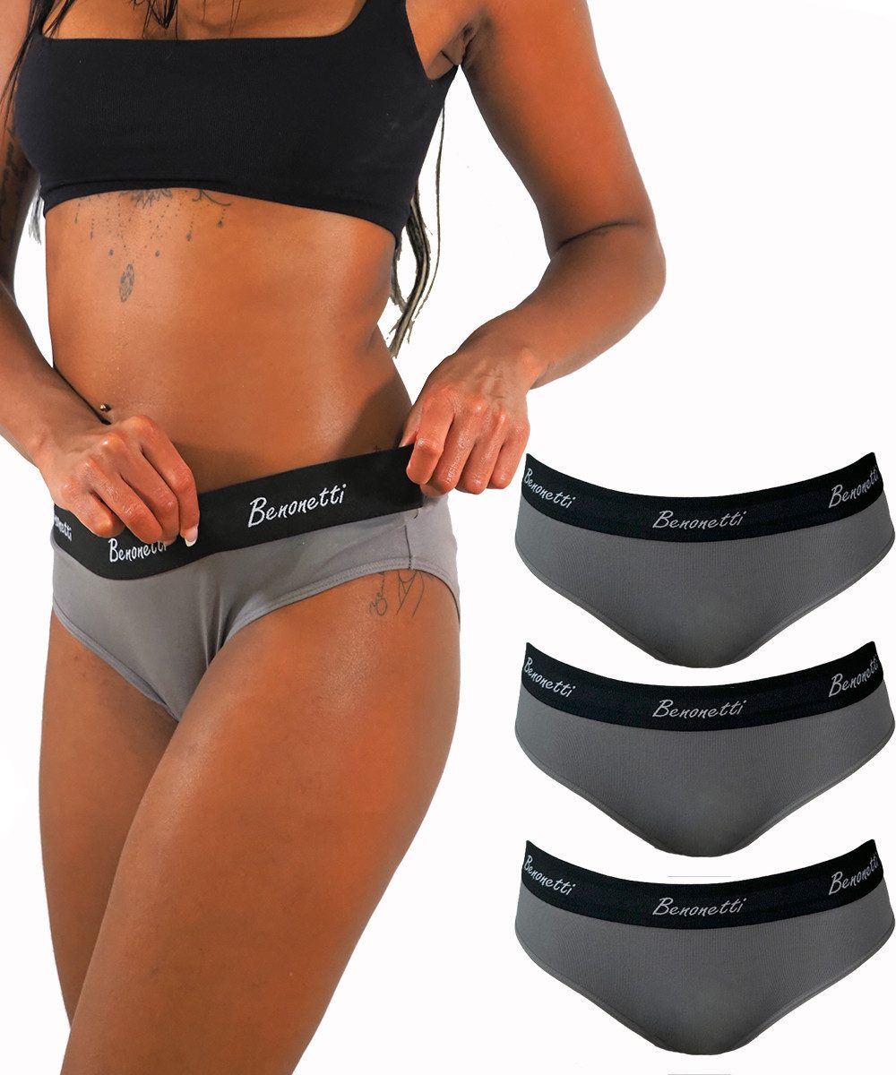 Benonetti Slip Unterhosen Damenslip Sportslip Frauen günstig online kaufen