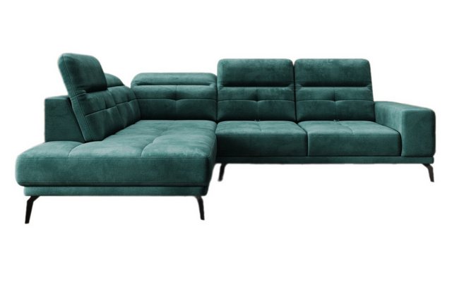 Luxusbetten24 Sofa Designer Sofa Isabella, mit verstellbarer Kopf- und Rück günstig online kaufen