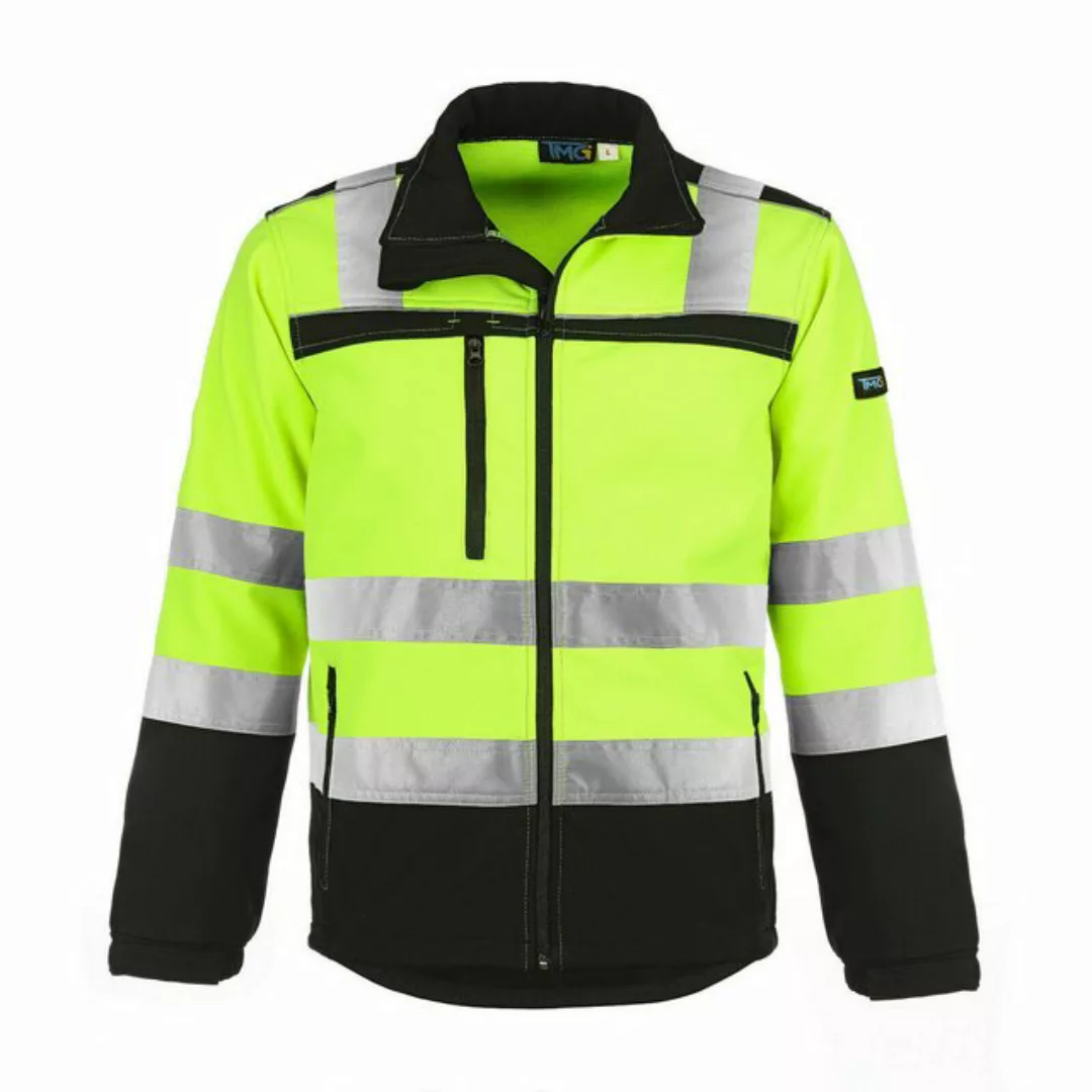 TMG International Softshelljacke Warnschutzjacke Arbeitsjacke Nightreflex günstig online kaufen