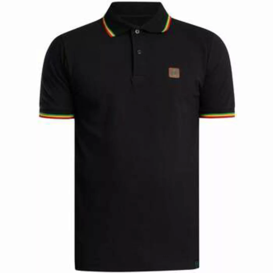 Trojan  Poloshirt Piqué-Poloshirt mit dreifarbigen Streifen günstig online kaufen