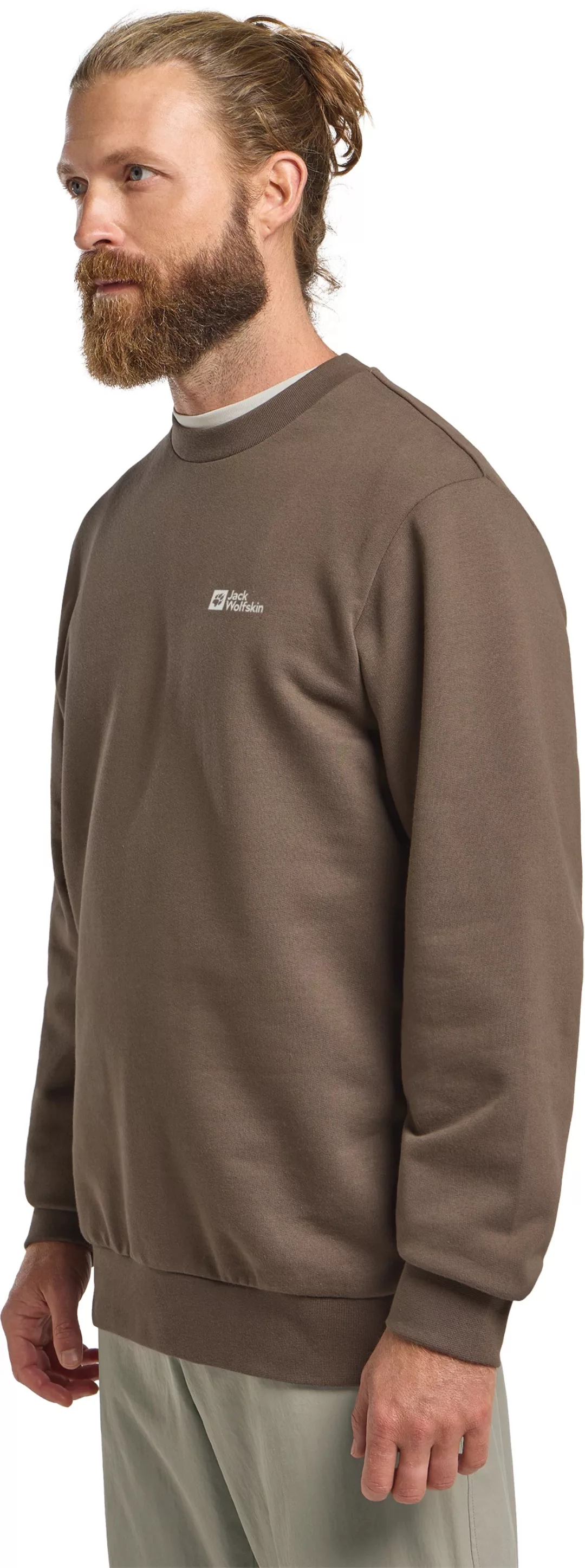 Jack Wolfskin Langarmshirt "ESSENTIAL CREWNECK M" günstig online kaufen