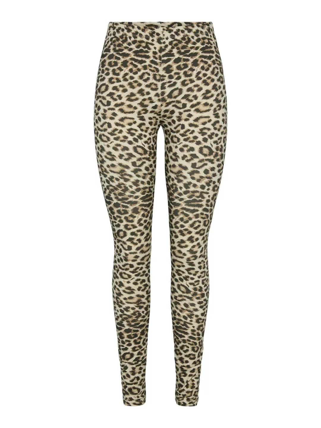 pieces Leggings PCNAJA HW LEGGINGS PWP D2D mit Allover Animal Print günstig online kaufen