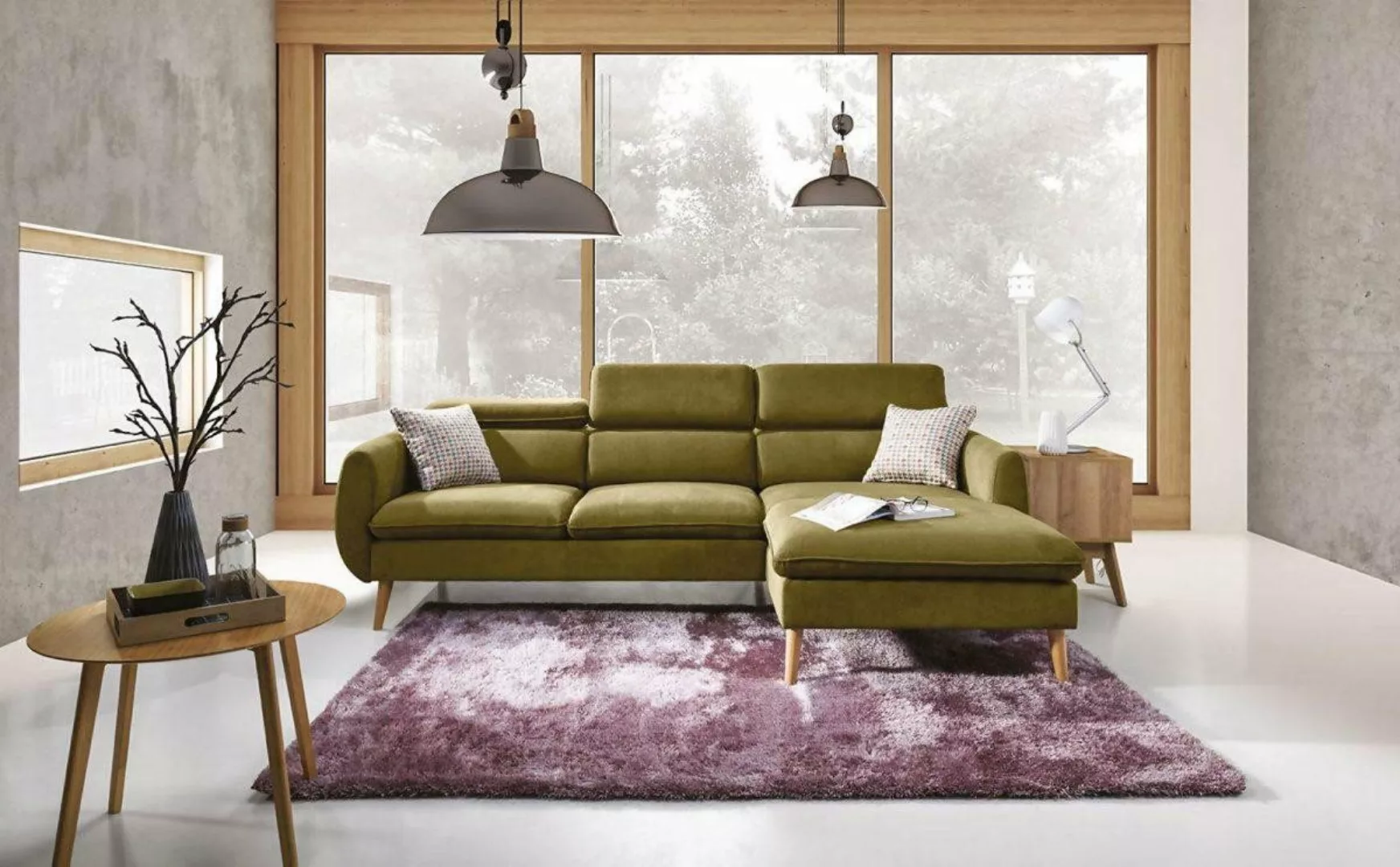 Xlmoebel Sofa Neue moderne Wohnlandschaft mit Eckpolster-Sofa und Couch, He günstig online kaufen