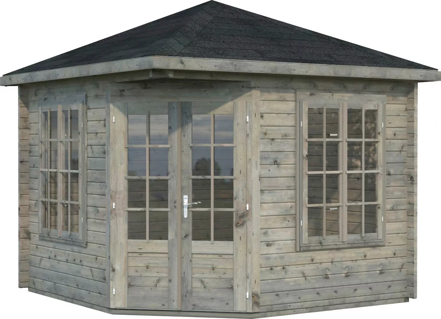 Palmako Gartenhaus "Pavillon Melanie", grau günstig online kaufen