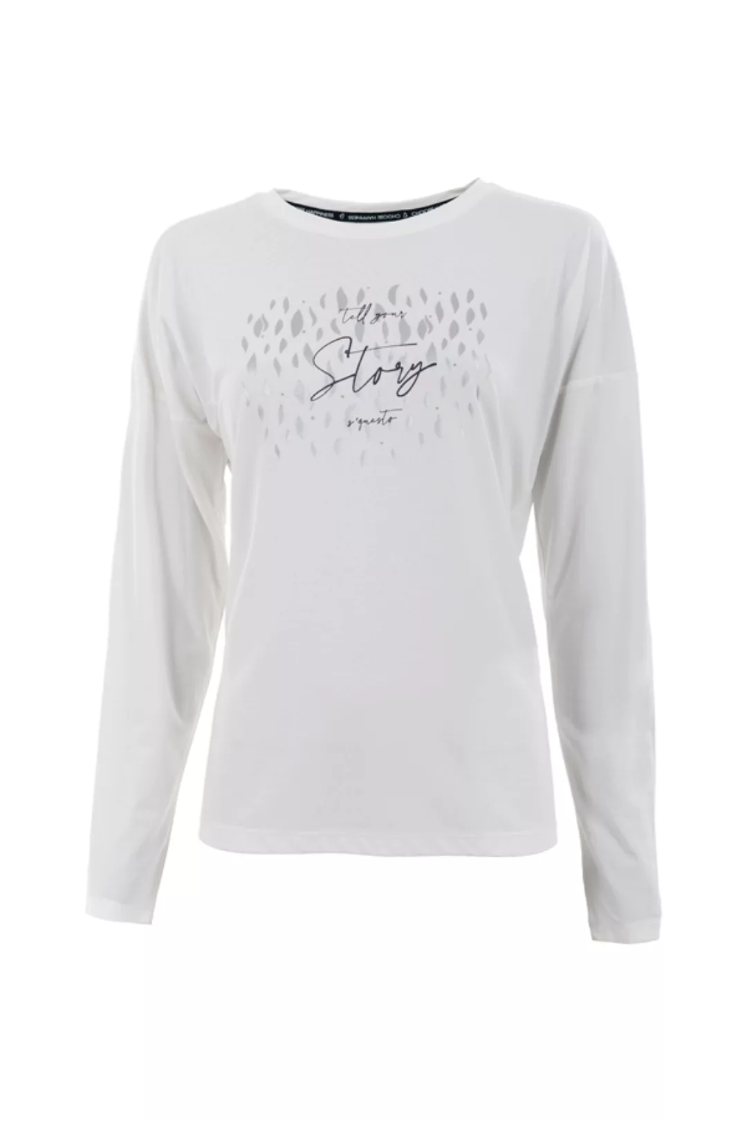 Soquesto Langarmshirt Loana Offwhite günstig online kaufen