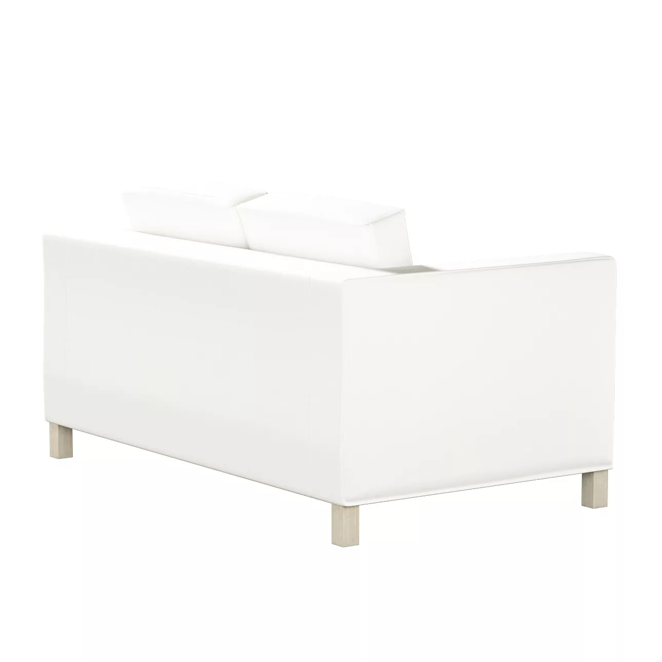 Bezug für Karlanda 2-Sitzer Sofa nicht ausklappbar, kurz, weiss, 60cm x 30c günstig online kaufen