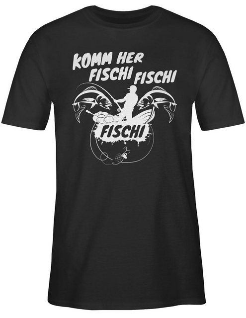 Shirtracer T-Shirt Komm her Fischi Angler Geschenke günstig online kaufen