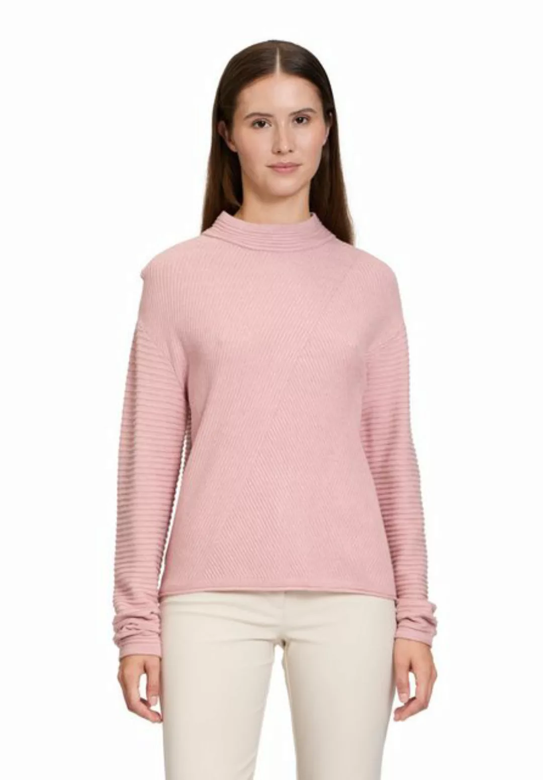 Betty Barclay Strickpullover "Betty Barclay Basic-Strickpullover mit Rippen günstig online kaufen