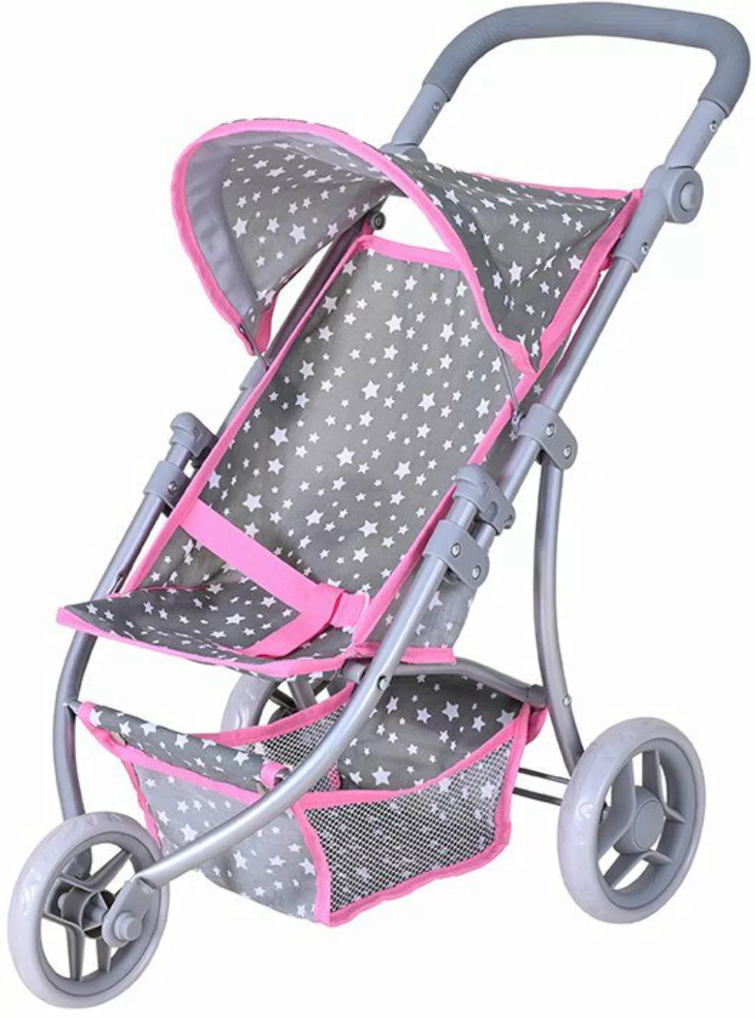 Knorrtoys® Puppenbuggy Lio - Star Grey günstig online kaufen