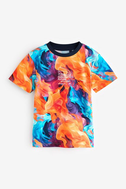 Next T-Shirt Kurzarm-T-Shirt mit durchgehendem Print (1-tlg) günstig online kaufen