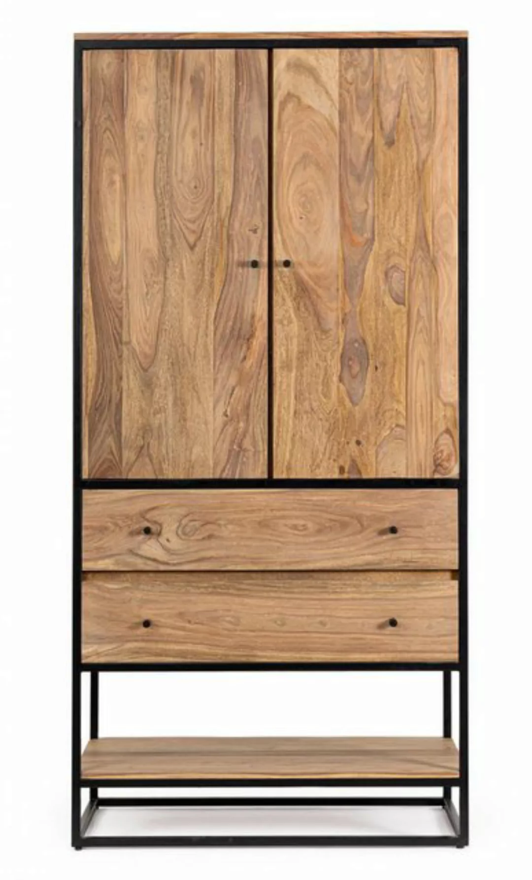 Bizzotto Buffet Schrank Nartan aus Sheesham-Holz, 90 cm günstig online kaufen