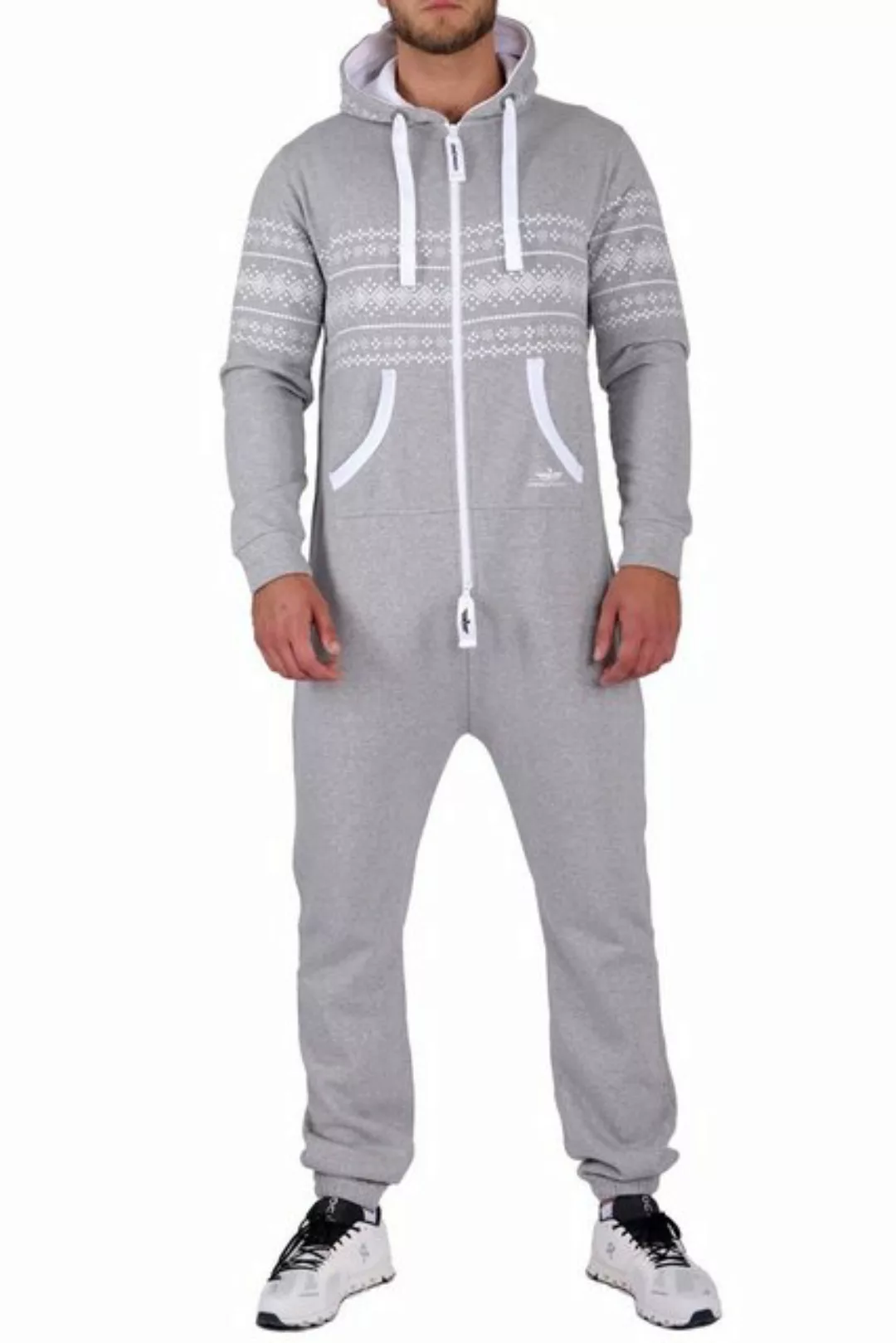 Finchman Jumpsuit Azteken Muster Herren Jumpsuit Overall FM117 Jogging Trai günstig online kaufen