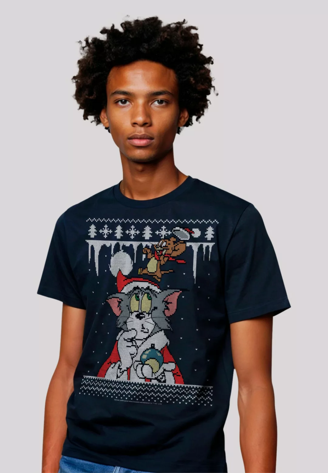 F4NT4STIC T-Shirt "Tom And Jerry Christmas Isle", Premium Qualität günstig online kaufen