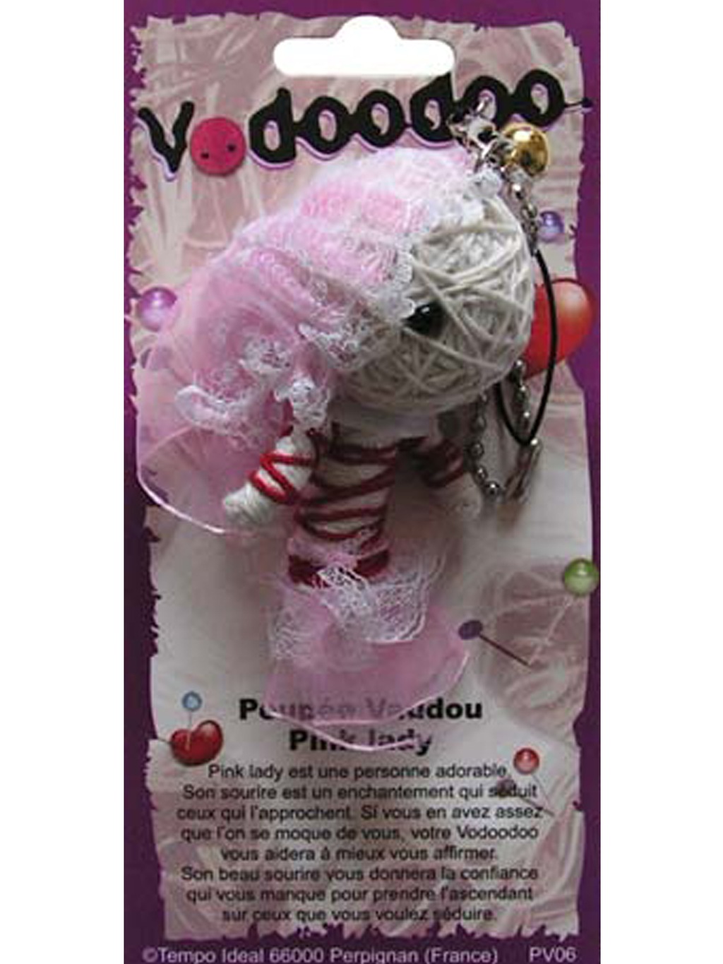 Adelia´s Kettenanhänger "Voodoo Puppe Voodoo Puppe", Pink lady - Selbstbewu günstig online kaufen