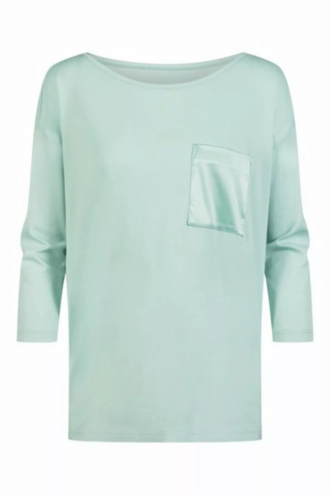 Mey Pyjamaoberteil Mey T-Shirt 3/4 Arm 17377 Sea Glass Light (1 Stück, 1-tl günstig online kaufen