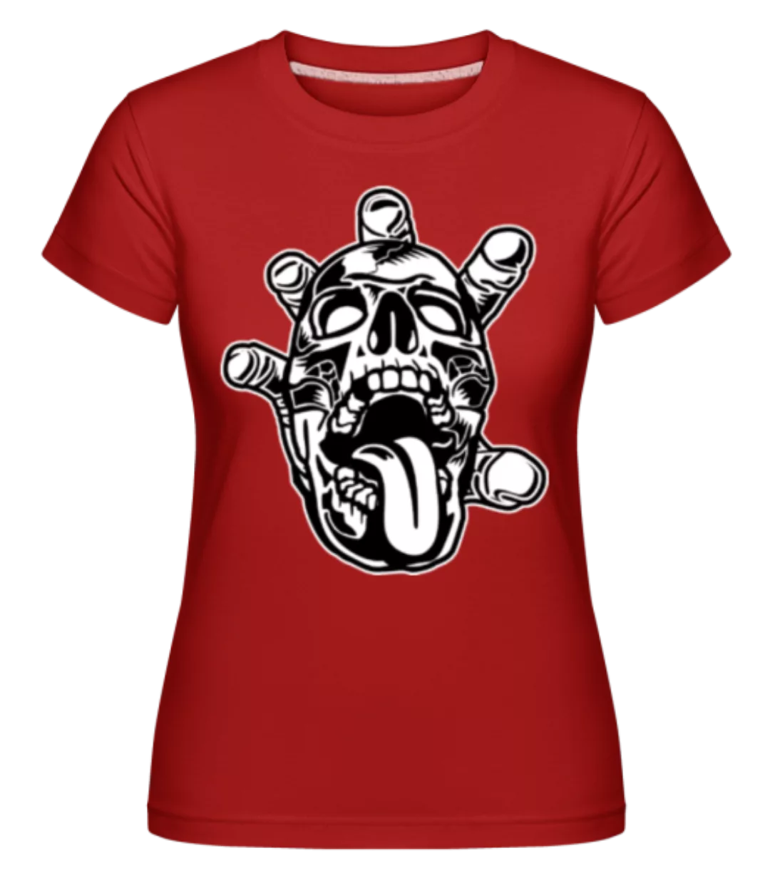 Skull Hand · Shirtinator Frauen T-Shirt günstig online kaufen