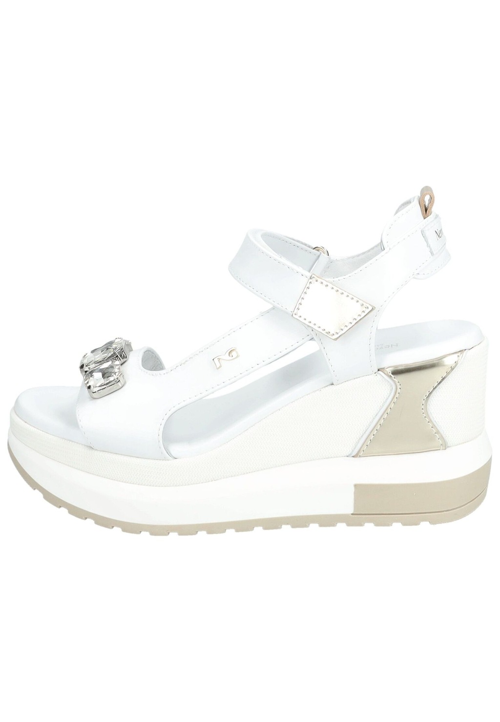 Nero Giardini Keilsandalette "Nero Giardini Sandalen Leder/Textil" günstig online kaufen