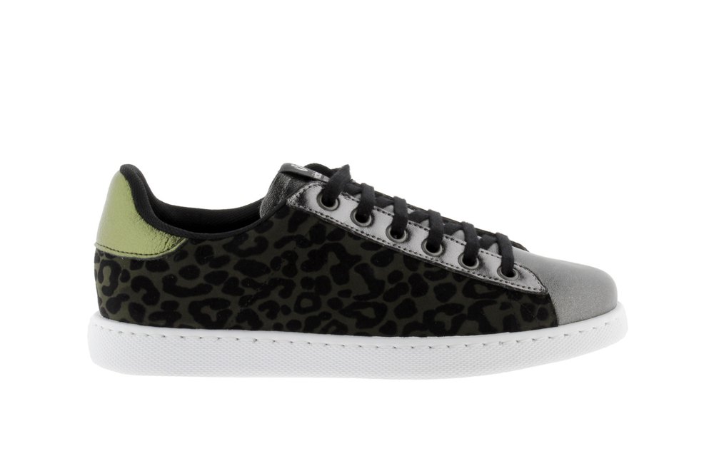 Victoria Tenis Sneakers Mit Leopardenmuster/metall EU 36 Kaki günstig online kaufen