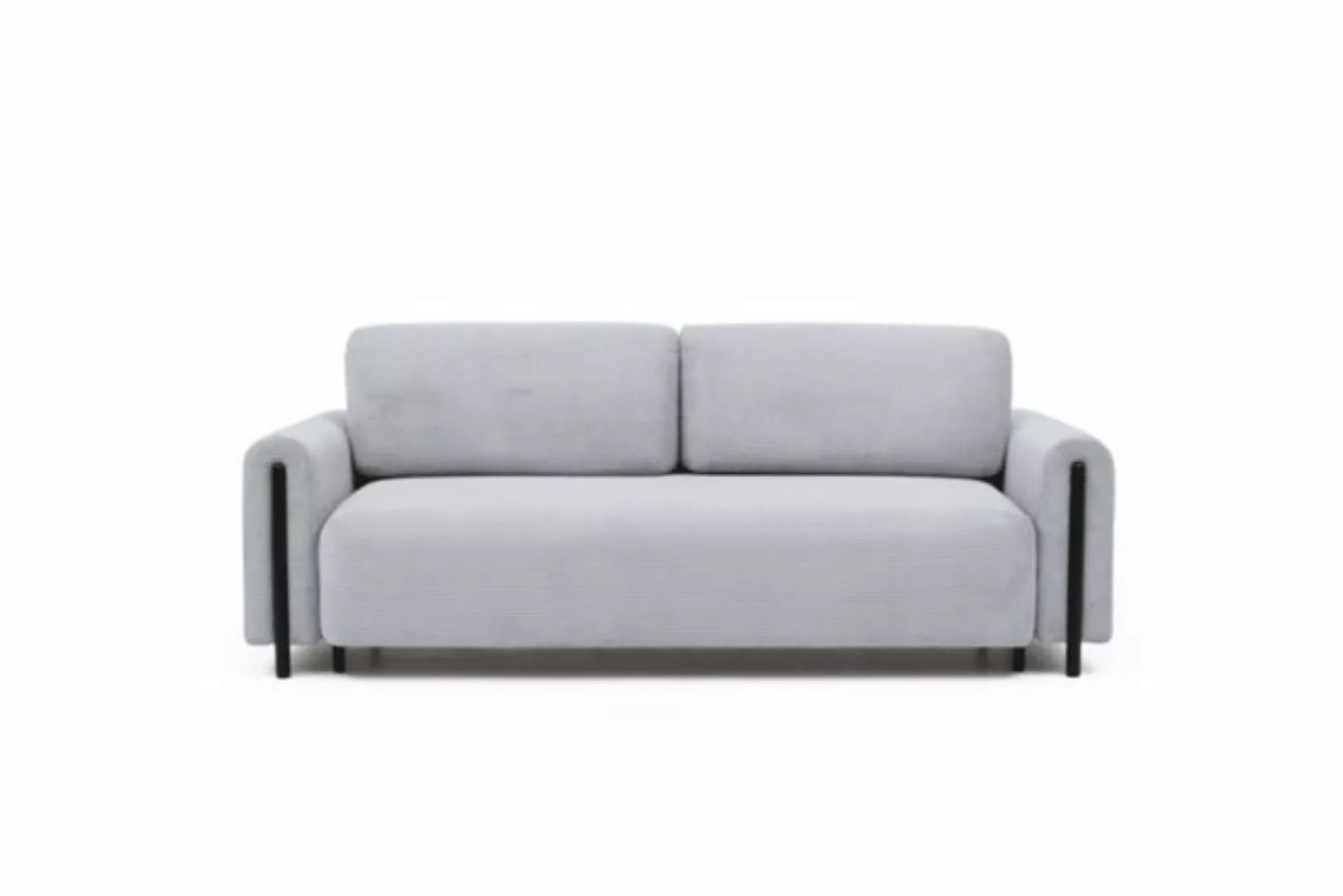 MOEBLO Sofa Supernova, Sofa us Boucle mit Holzeinsatz Couch Polstermöbel Wo günstig online kaufen