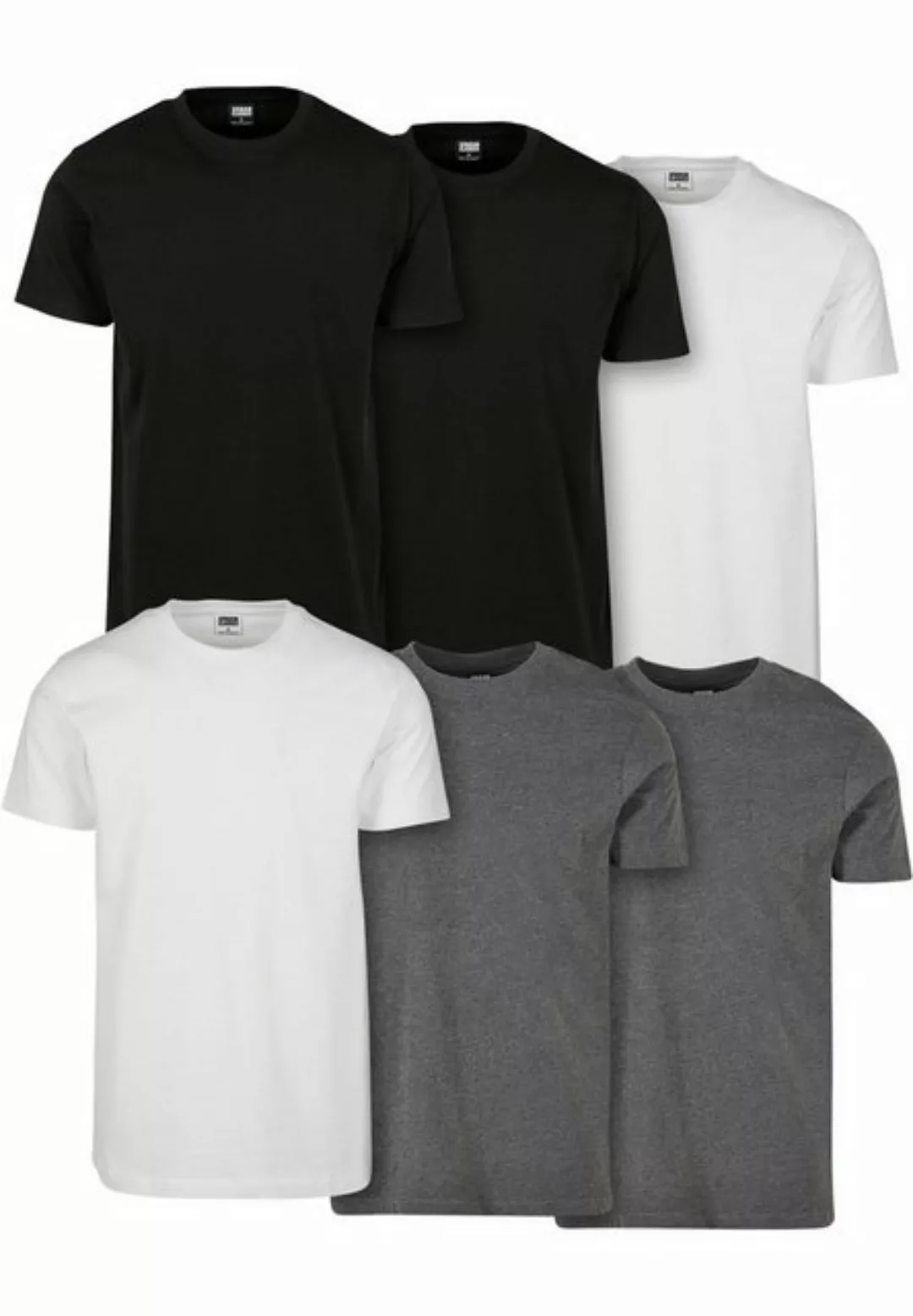 URBAN CLASSICS T-Shirt Urban Classics Herren Basic Tee 6-Pack (1-tlg) günstig online kaufen