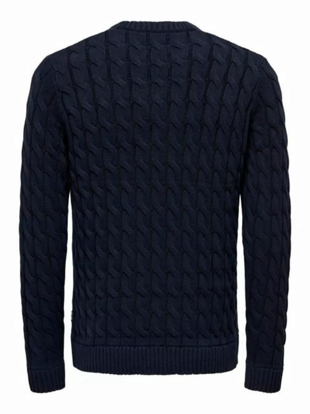 ONLY & SONS Strickpullover Strickpullover Rundhals Normal Fit langarm 7990 günstig online kaufen