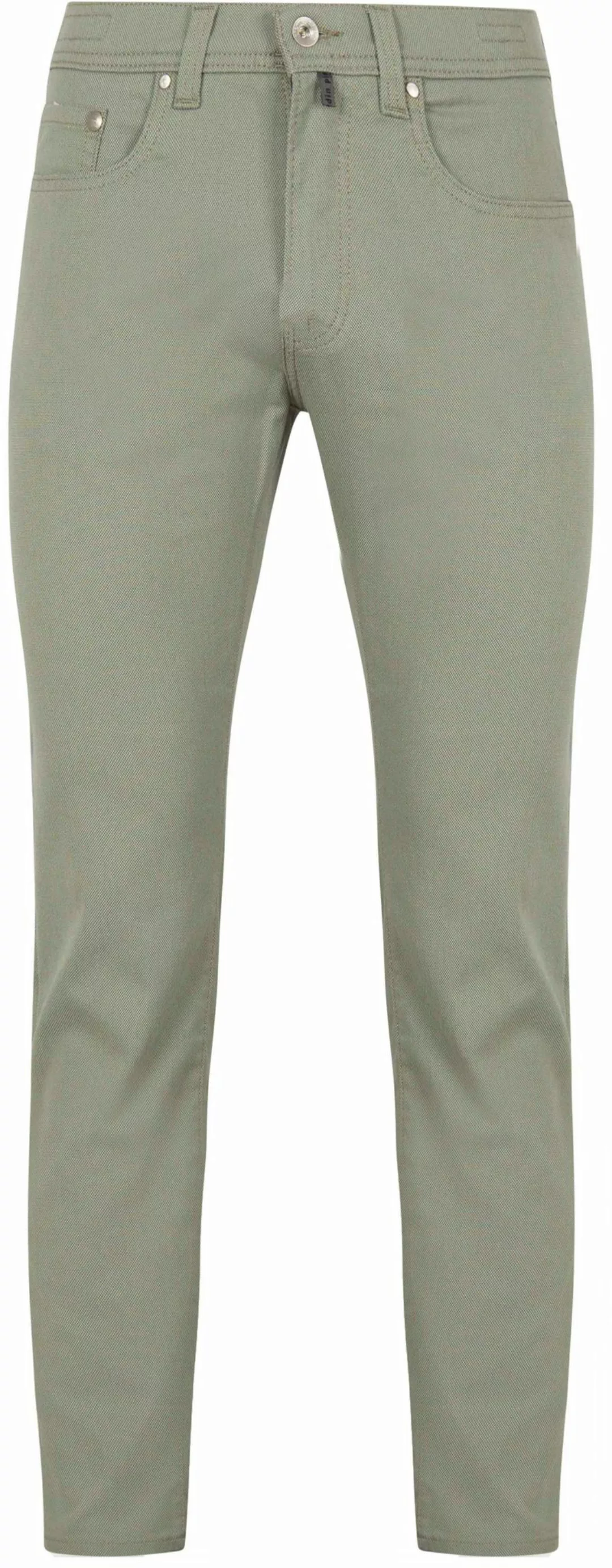 Pierre Cardin Trousers Lyon  Future Flex Grün - Größe W 36 - L 30 günstig online kaufen