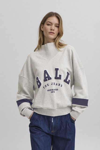 BALL Sweater BAFOSSATI HIGH COLLAR Stylisches Sweatshirt günstig online kaufen