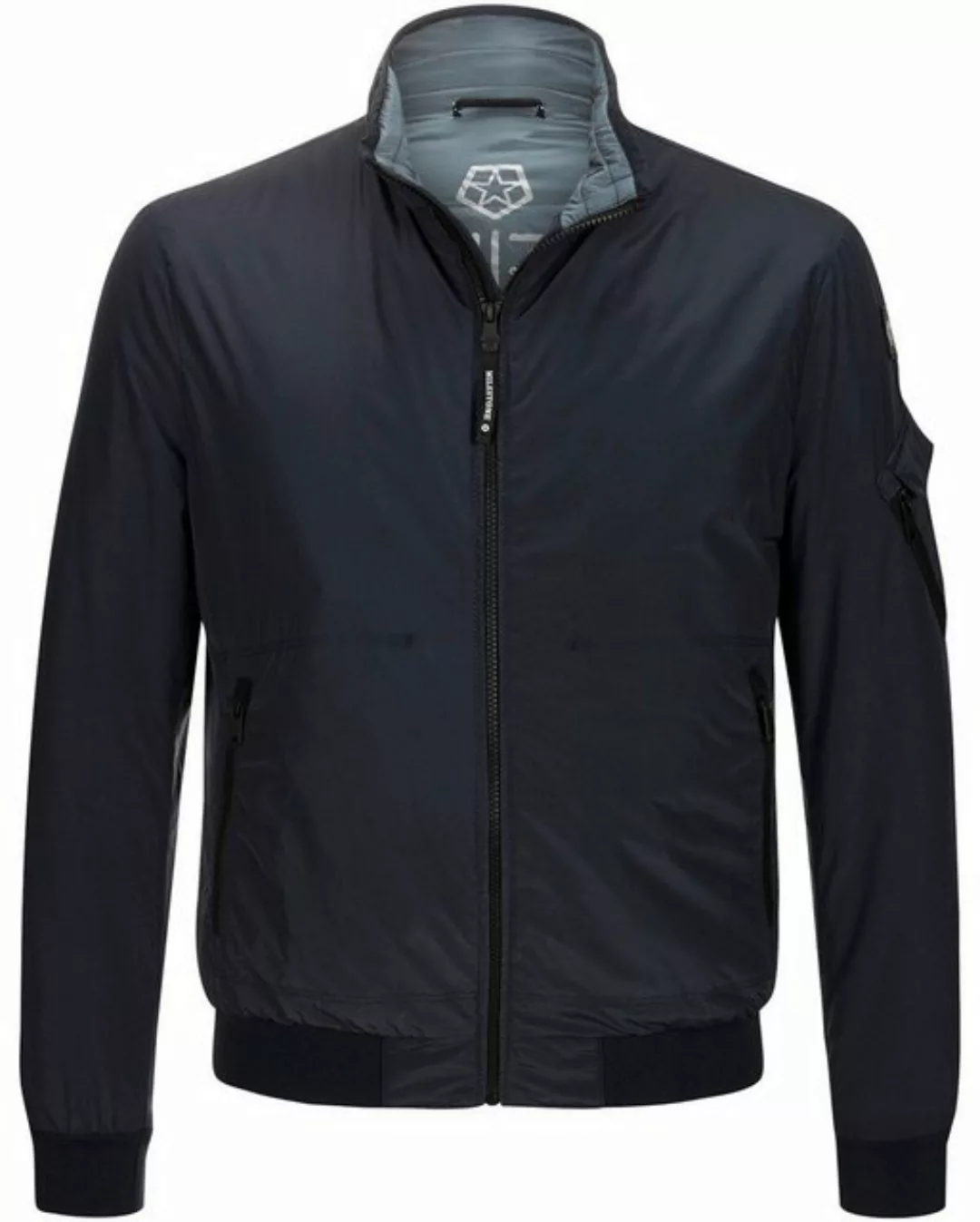 Milestone Blouson MSAlbany mit Logo Badge günstig online kaufen