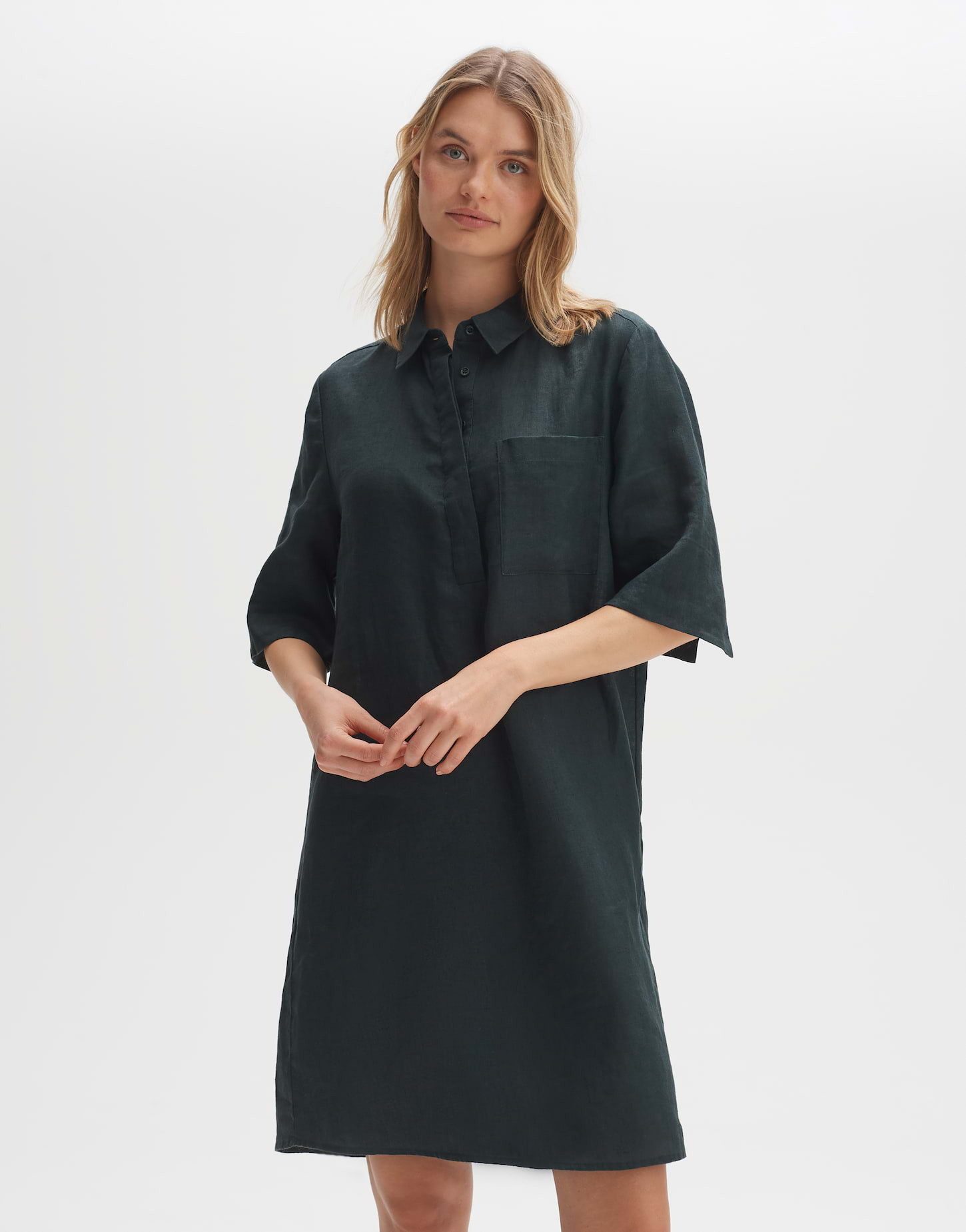 OPUS Minikleid Hemdblusenkleid WALMARI Regular aus günstig online kaufen