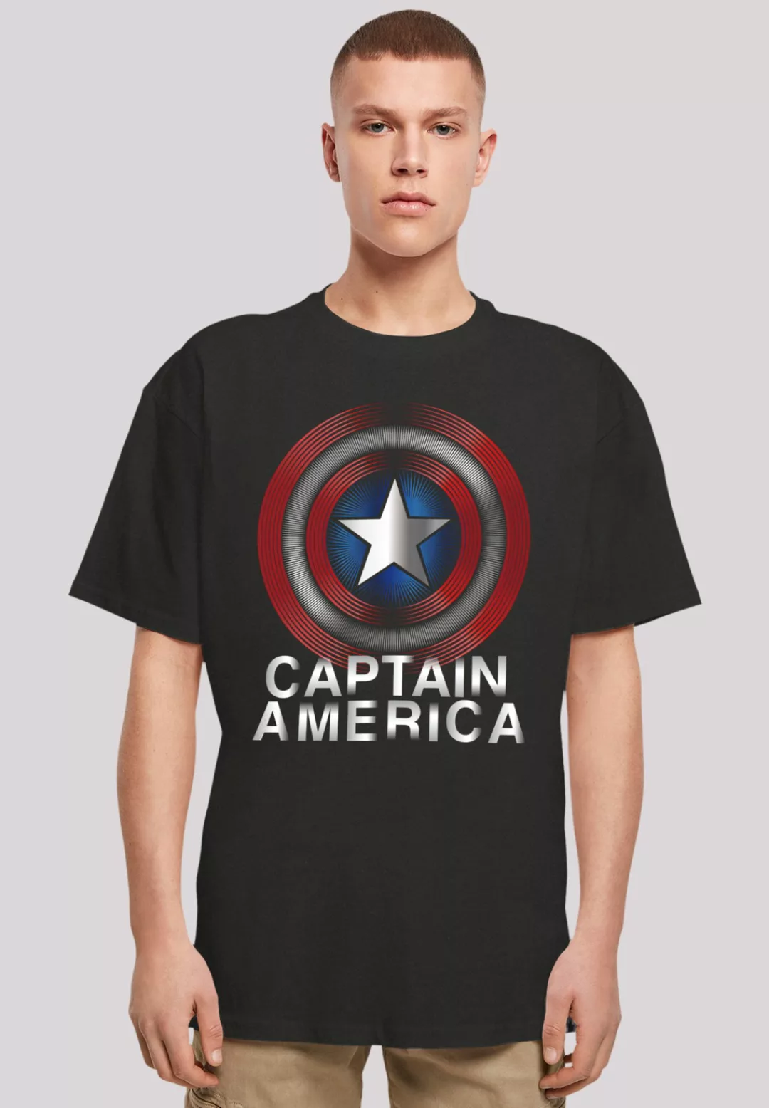 F4NT4STIC T-Shirt "Marvel Captain America Flash Logo", Premium Qualität günstig online kaufen