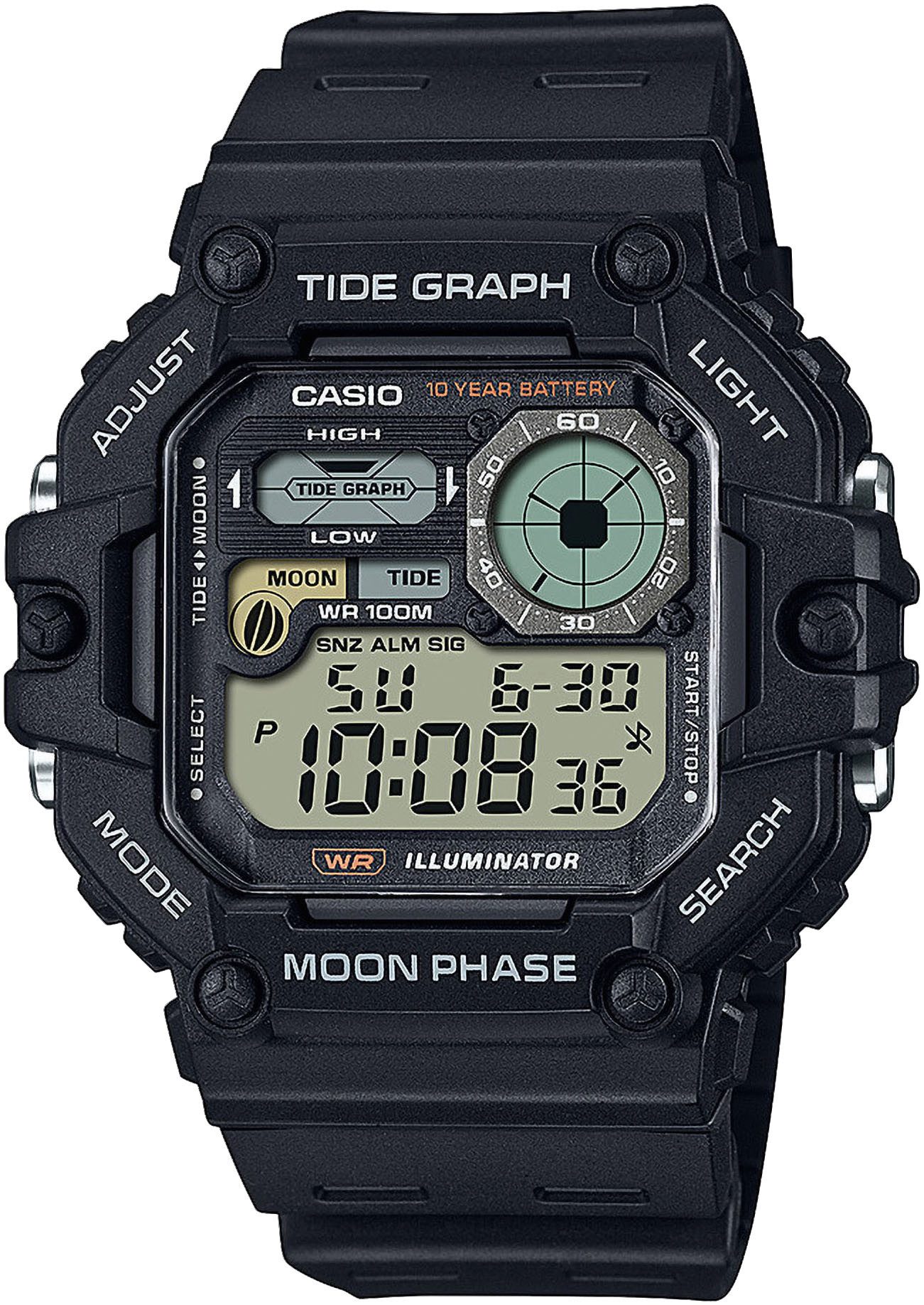 CASIO TIMELESS COLLECTION Chronograph WS-1700H-1AVEF, Quarzuhr,Armbanduhr,H günstig online kaufen